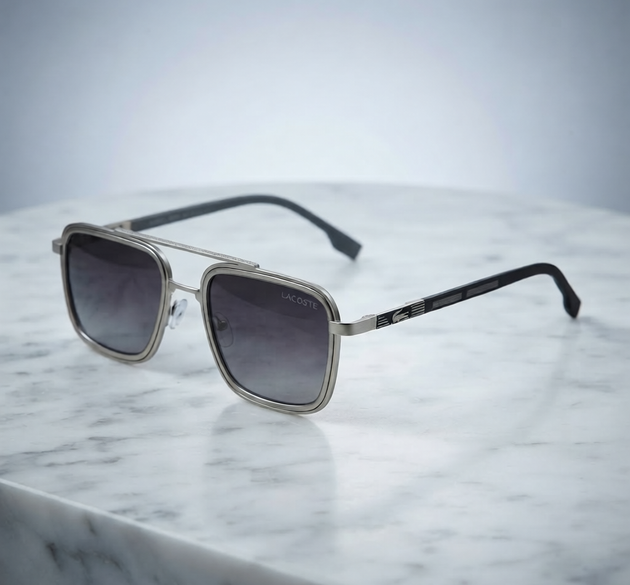 Lacoste Premium Men's Sunglasses – black Gradient Lens