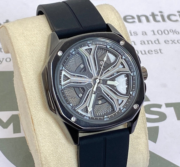 ‎⌚ KEGIO Stylish Rotatory Wheel Dial Analog Quartz Men's Watch ‎Luxury Design. Modern Style. Premium Quality.
