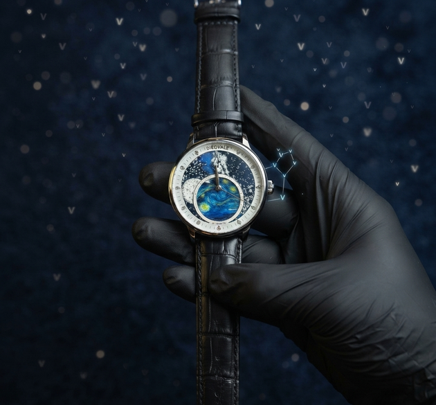 Aston Premium Luxury Watch – Glow in the Dark - with free vvip leather box