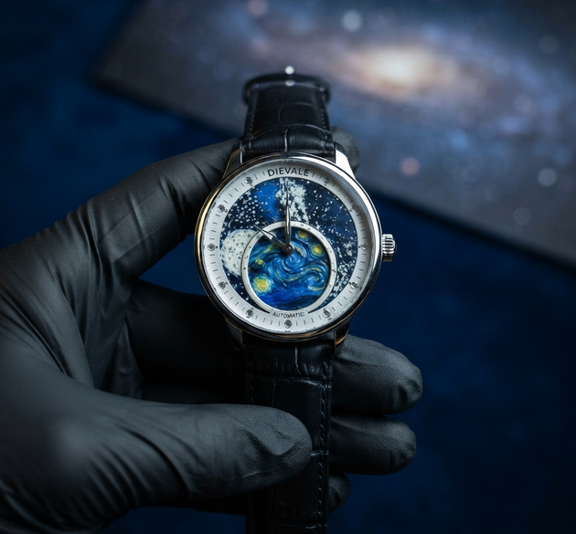 Aston Premium Luxury Watch – Glow in the Dark - with free vvip leather box